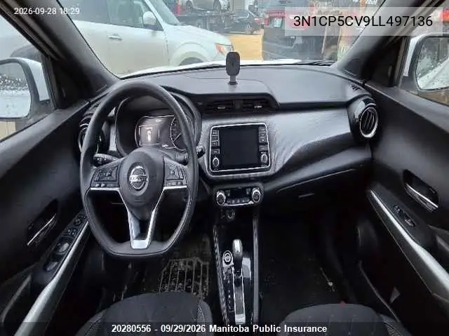 2020 NISSAN KICKS VIN 3N1CP5CV9LL497136 — фото 5
