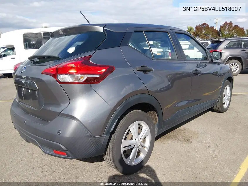 2020 NISSAN KICKS VIN 3N1CP5BV4LL518007 — фото 4