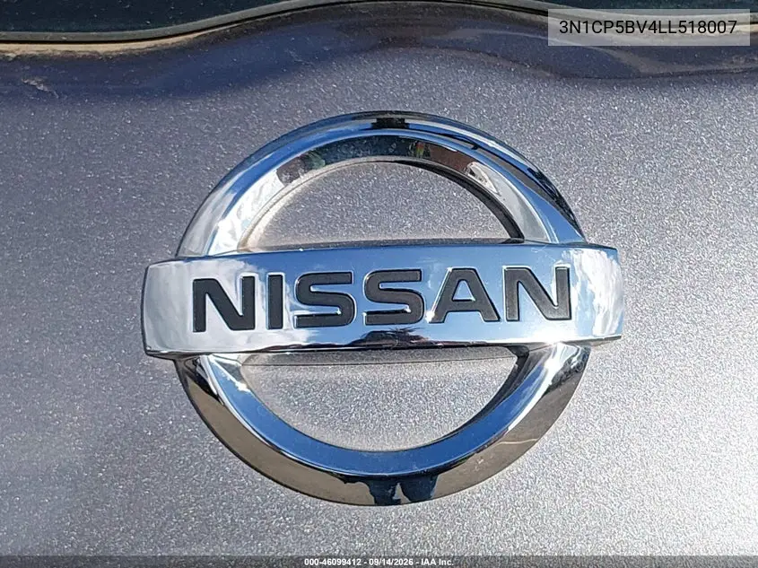 2020 NISSAN KICKS VIN 3N1CP5BV4LL518007 — фото 6