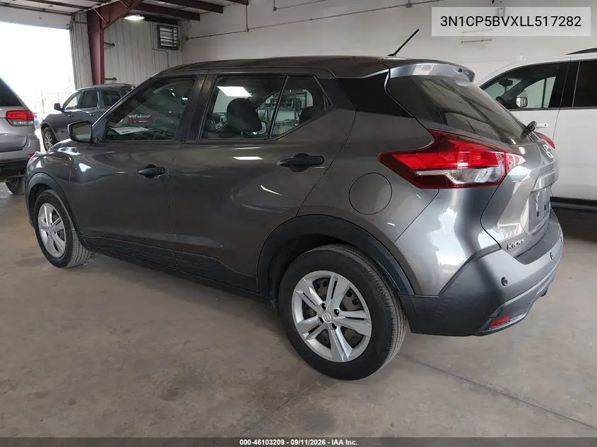 2020 NISSAN KICKS VIN 3N1CP5BVXLL517282 — фото 3