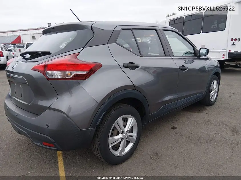 2020 NISSAN KICKS VIN 3N1CP5BVXLL526922 — фото 4