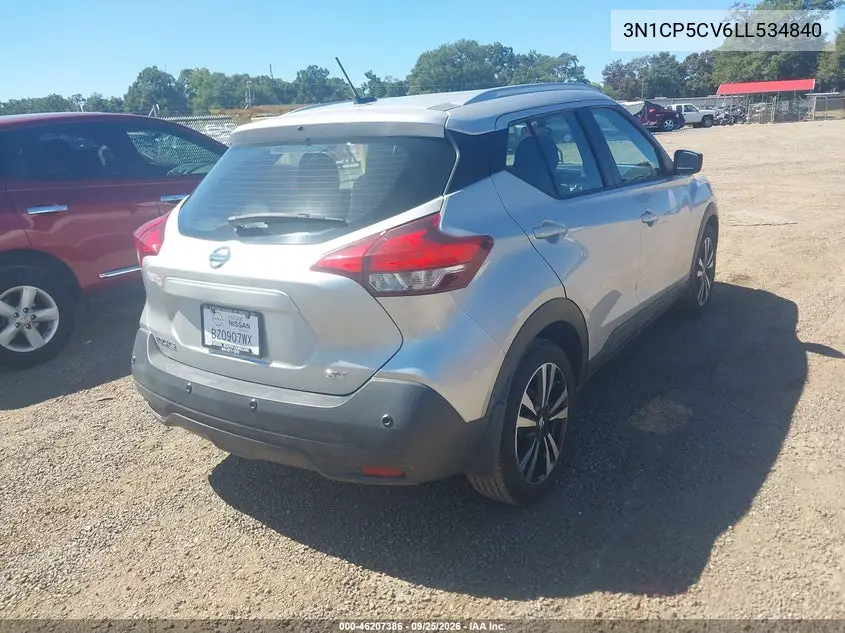 2020 NISSAN KICKS VIN 3N1CP5CV6LL534840 — фото 4