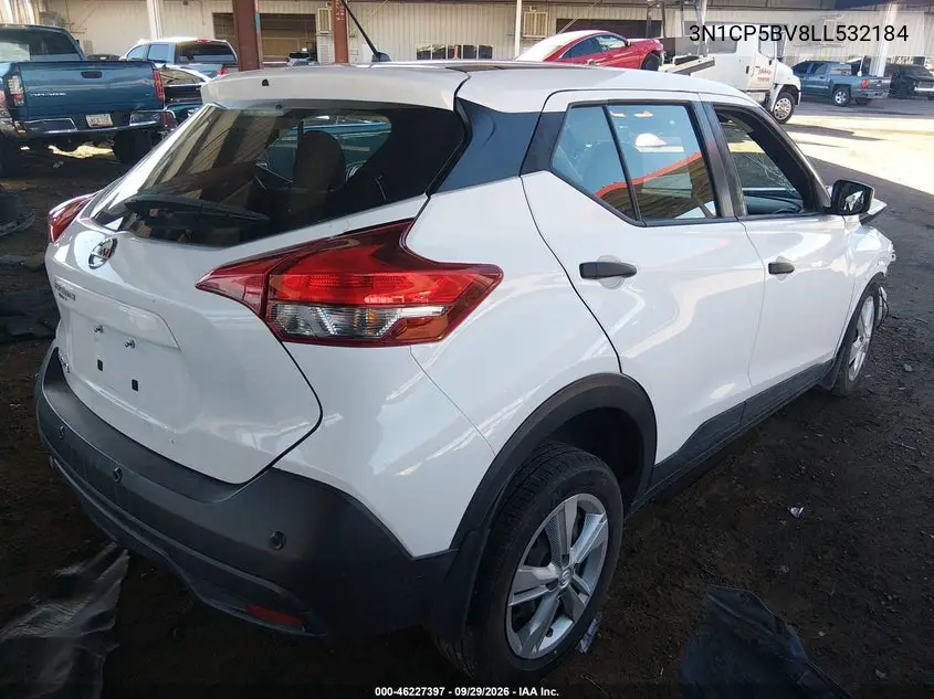 2020 NISSAN KICKS VIN 3N1CP5BV8LL532184 — фото 4