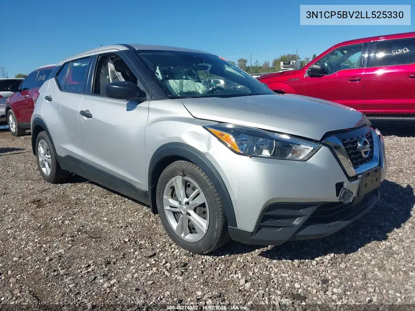 NISSAN KICKS 2020, VIN 3N1CP5BV2LL525330
