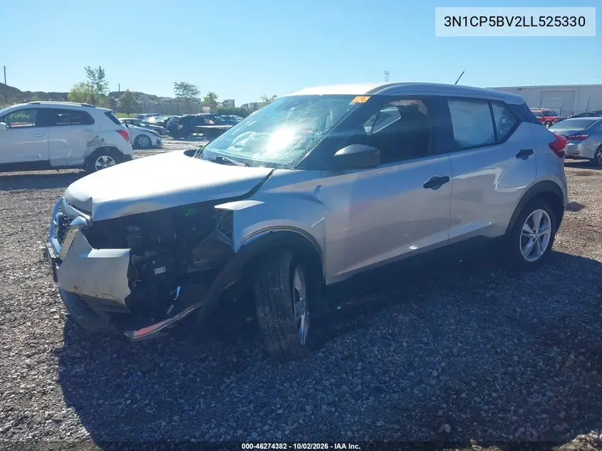 2020 NISSAN KICKS VIN 3N1CP5BV2LL525330 — фото 2