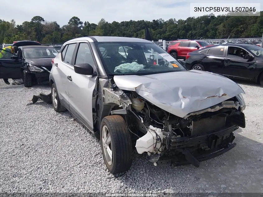 NISSAN KICKS 2020, VIN 3N1CP5BV3LL507046