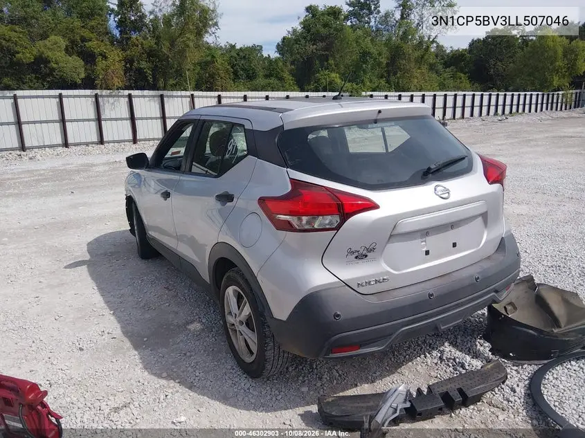 2020 NISSAN KICKS VIN 3N1CP5BV3LL507046 — фото 3