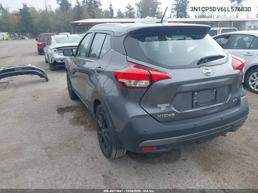 2020 NISSAN KICKS VIN 3N1CP5DV6LL576830 — фото 3