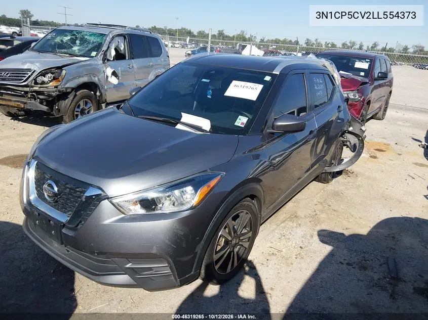 2020 NISSAN KICKS VIN 3N1CP5CV2LL554373 — фото 2