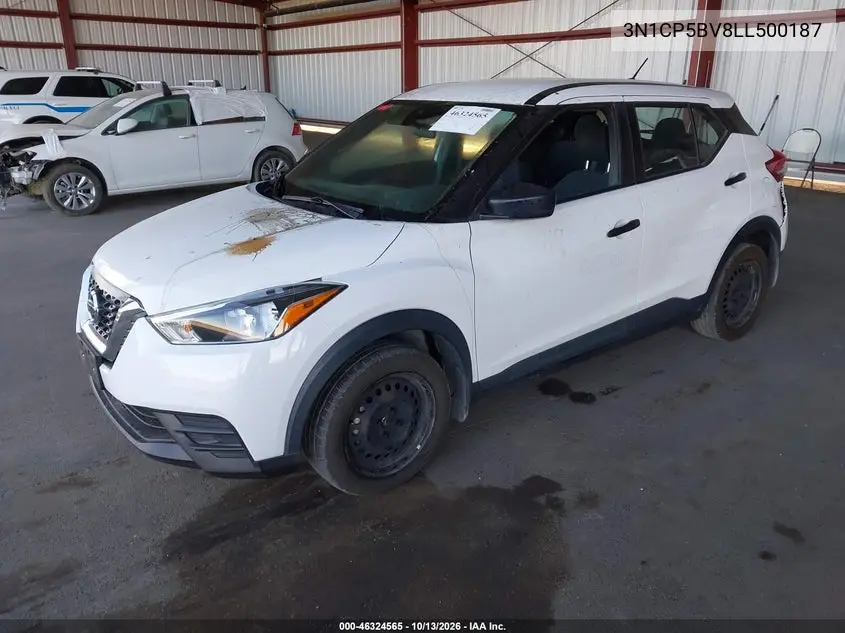 2020 NISSAN KICKS VIN 3N1CP5BV8LL500187 — фото 2
