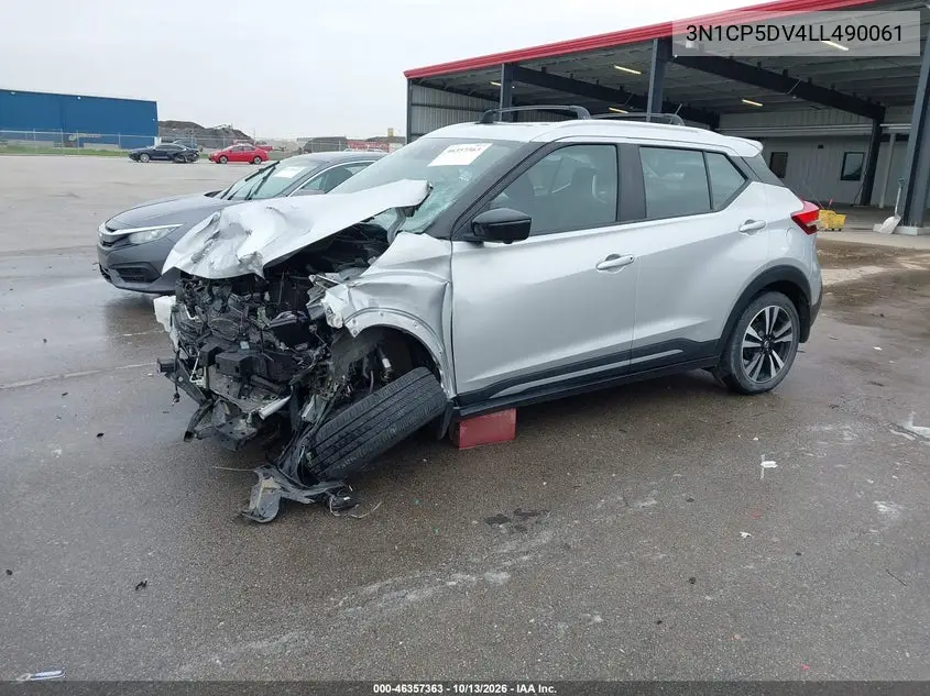 2020 NISSAN KICKS VIN 3N1CP5DV4LL490061 — фото 2