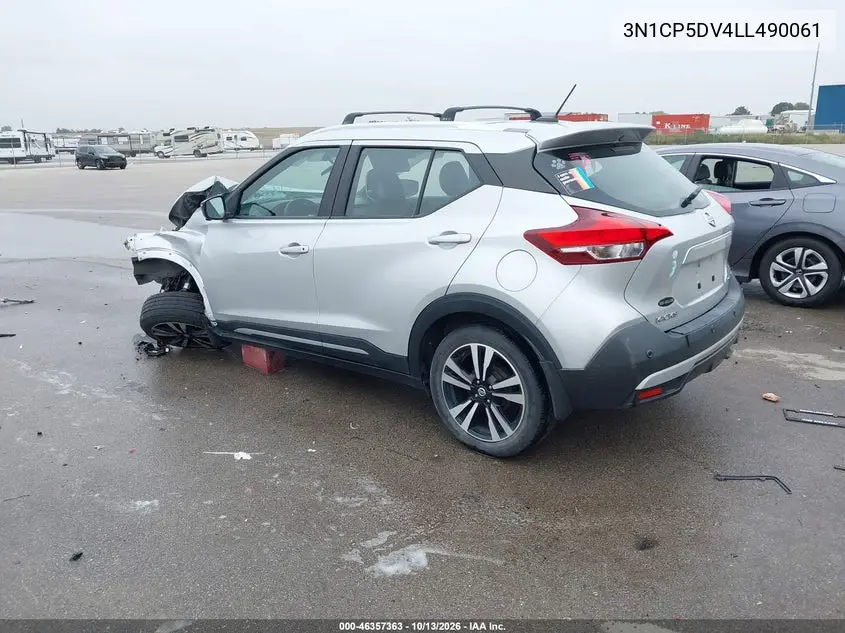 2020 NISSAN KICKS VIN 3N1CP5DV4LL490061 — фото 3