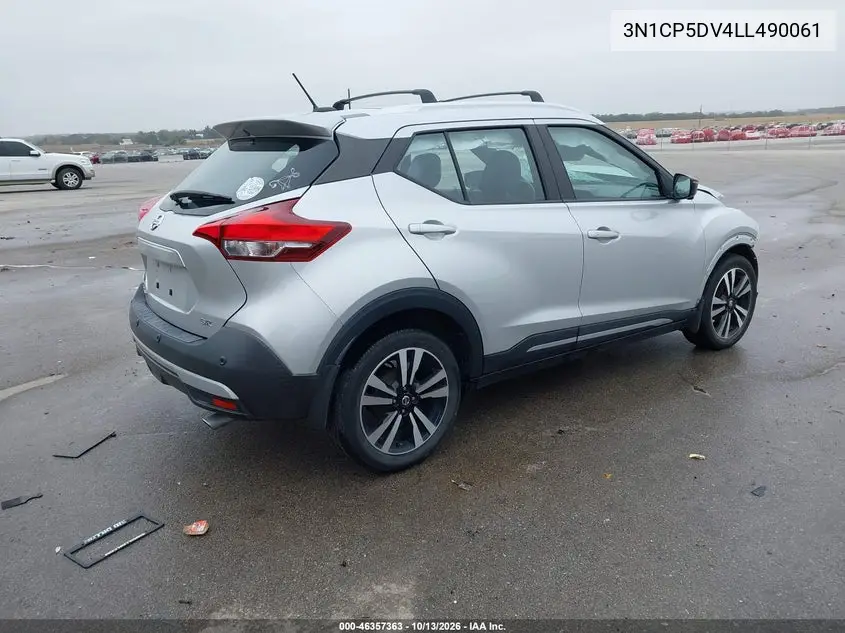 2020 NISSAN KICKS VIN 3N1CP5DV4LL490061 — фото 4