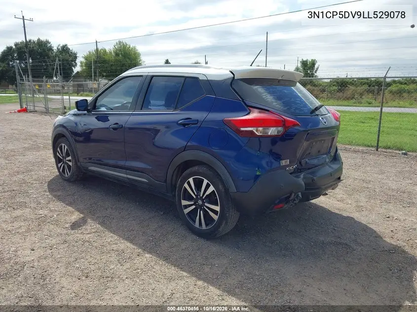 2020 NISSAN KICKS VIN 3N1CP5DV9LL529078 — фото 3