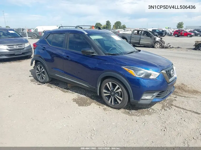 NISSAN KICKS 2020, VIN 3N1CP5DV4LL506436