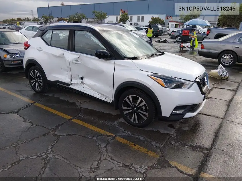 NISSAN KICKS 2020, VIN 3N1CP5DV4LL518246