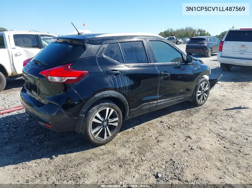 2020 NISSAN KICKS VIN 3N1CP5CV1LL487569 — фото 4
