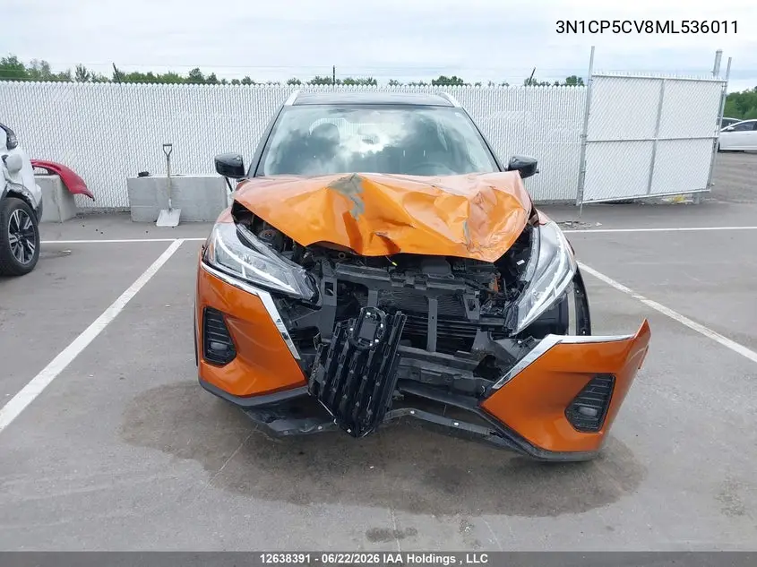 2021 NISSAN KICKS VIN 3N1CP5CV8ML536011 — фото 12