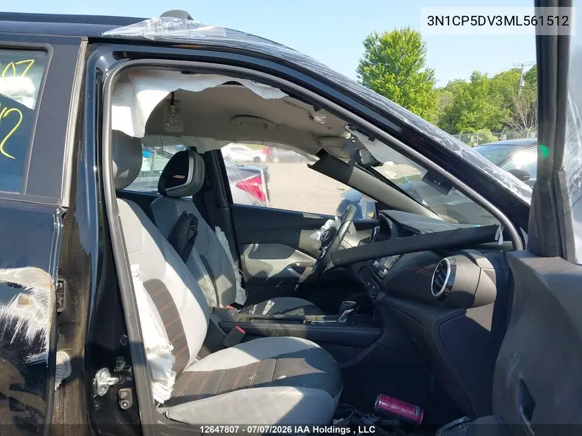 2021 NISSAN KICKS VIN 3N1CP5DV3ML561512 — фото 5