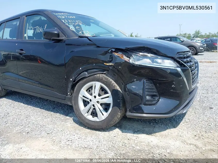 2021 NISSAN KICKS VIN 3N1CP5BV0ML530561 — фото 6