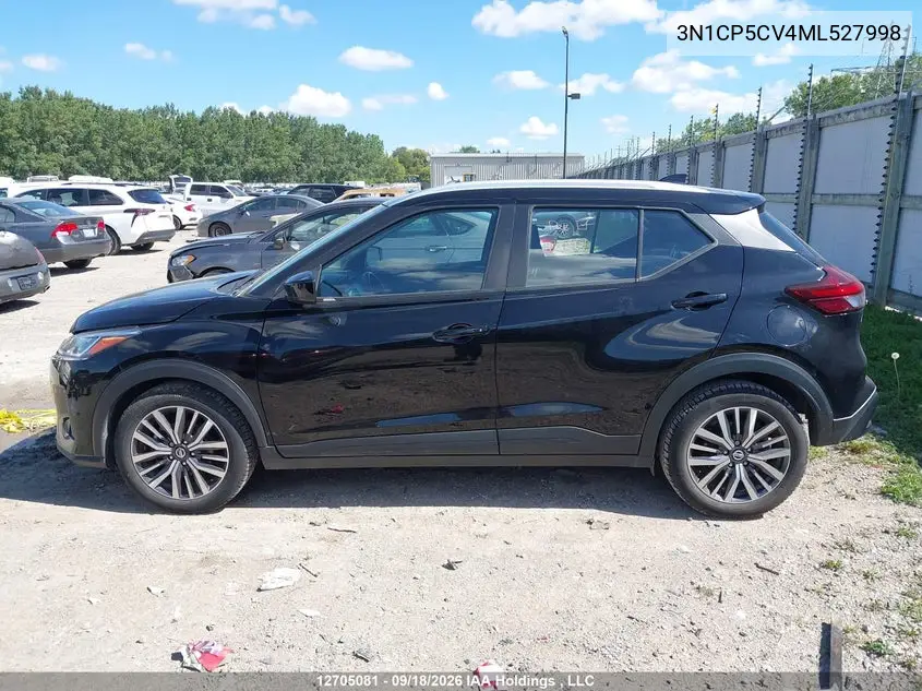 2021 NISSAN KICKS VIN 3N1CP5CV4ML527998 — фото 14