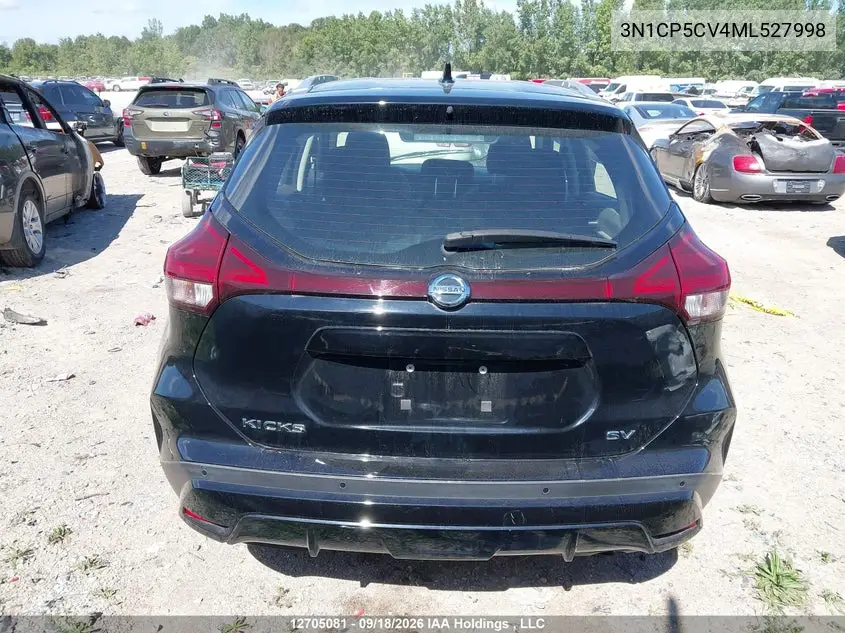 2021 NISSAN KICKS VIN 3N1CP5CV4ML527998 — фото 16