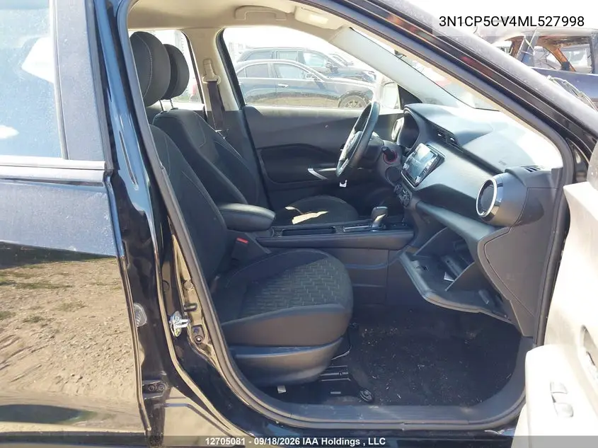 2021 NISSAN KICKS VIN 3N1CP5CV4ML527998 — фото 5