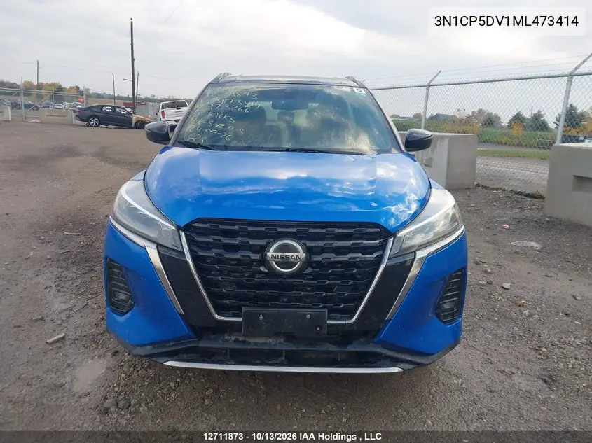 2021 NISSAN KICKS VIN 3N1CP5DV1ML473414 — фото 12