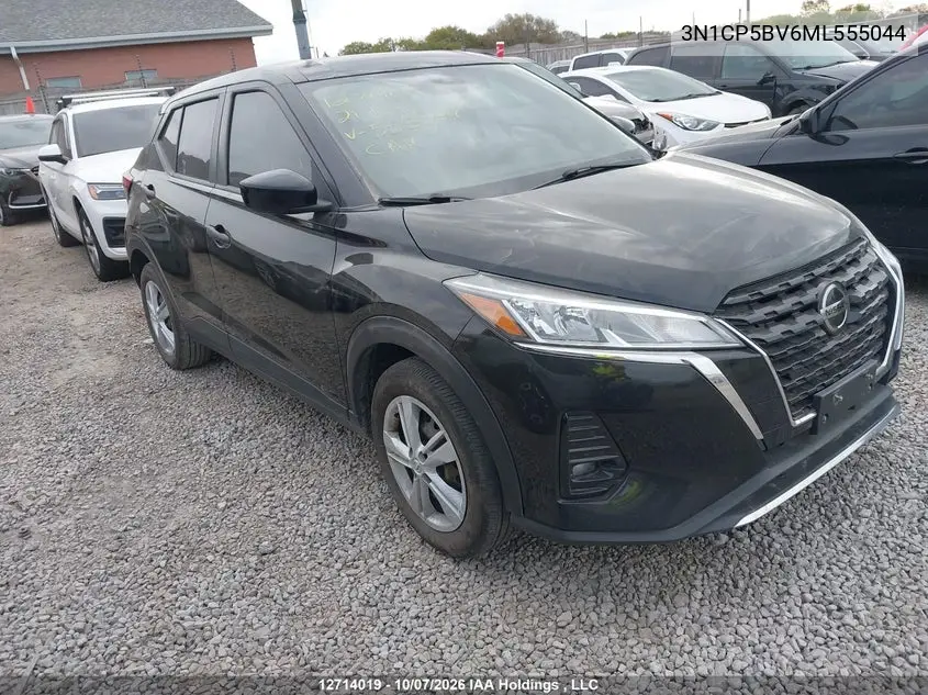 NISSAN KICKS 2021, VIN 3N1CP5BV6ML555044