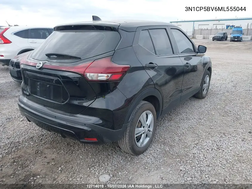 2021 NISSAN KICKS VIN 3N1CP5BV6ML555044 — фото 4