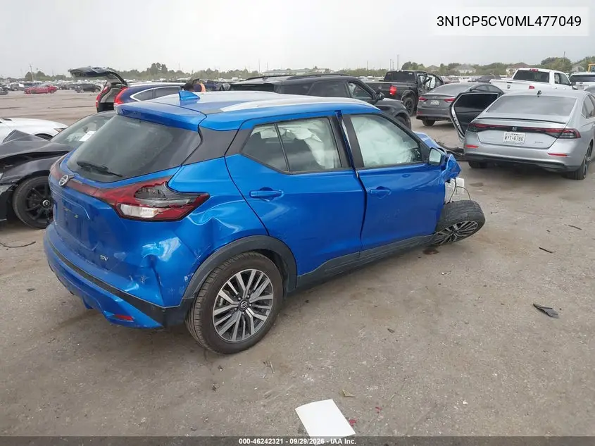 2021 NISSAN KICKS VIN 3N1CP5CV0ML477049 — фото 4