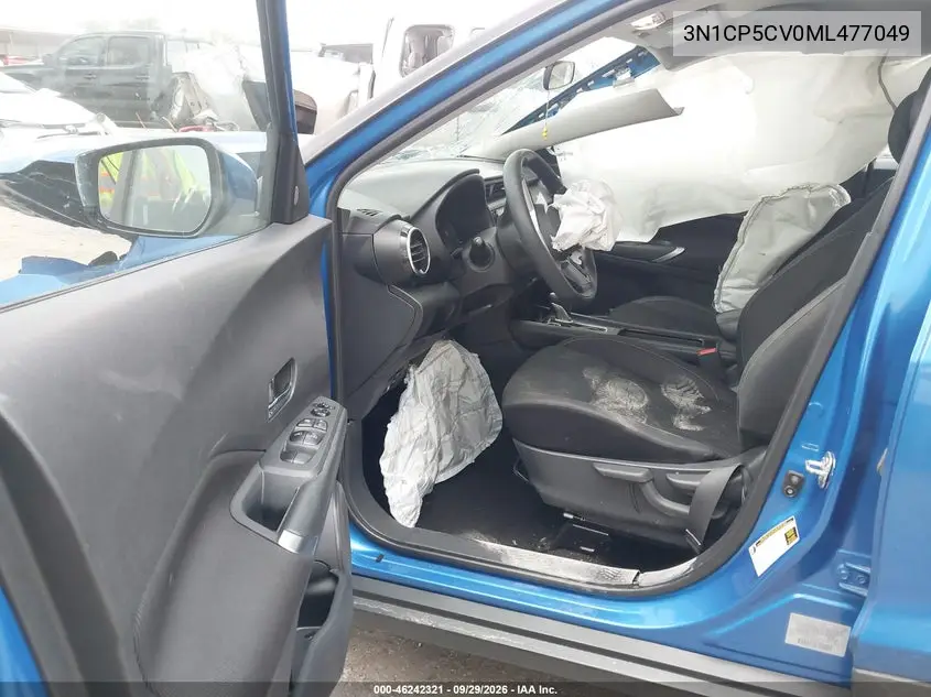 2021 NISSAN KICKS VIN 3N1CP5CV0ML477049 — фото 5