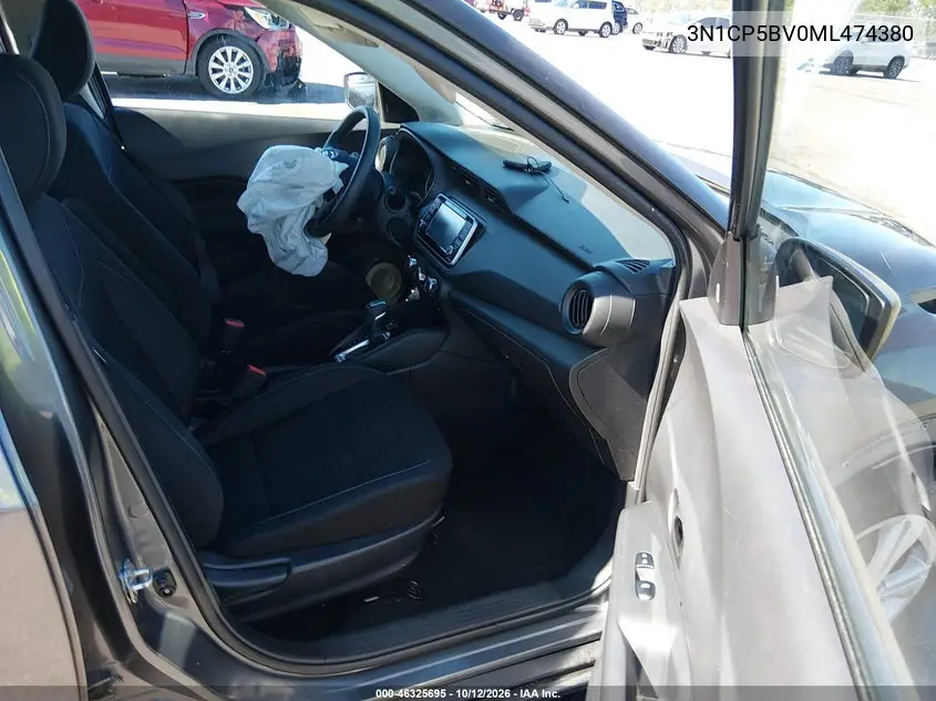 2021 NISSAN KICKS VIN 3N1CP5BV0ML474380 — фото 5
