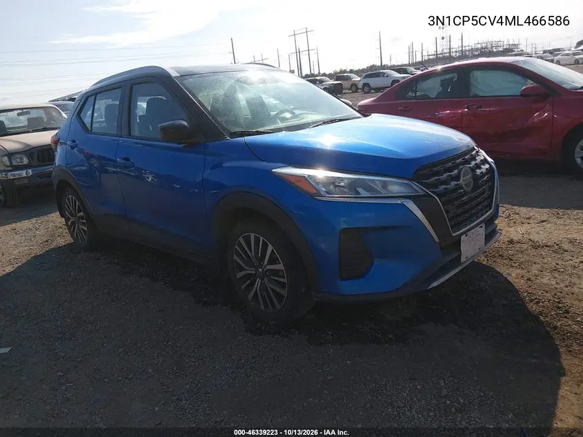 NISSAN KICKS 2021, VIN 3N1CP5CV4ML466586