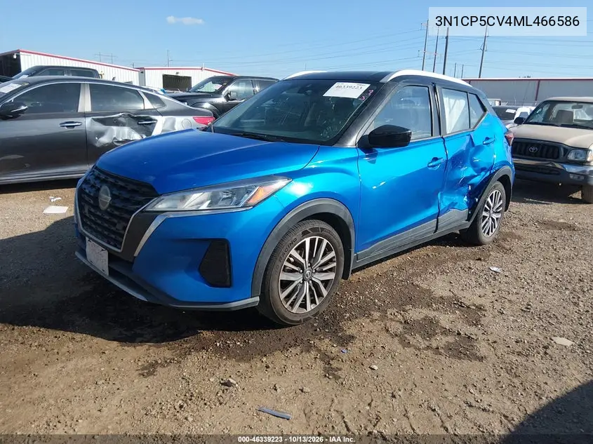 2021 NISSAN KICKS VIN 3N1CP5CV4ML466586 — фото 2