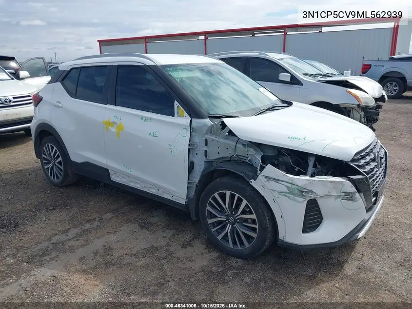 NISSAN KICKS 2021, VIN 3N1CP5CV9ML562939