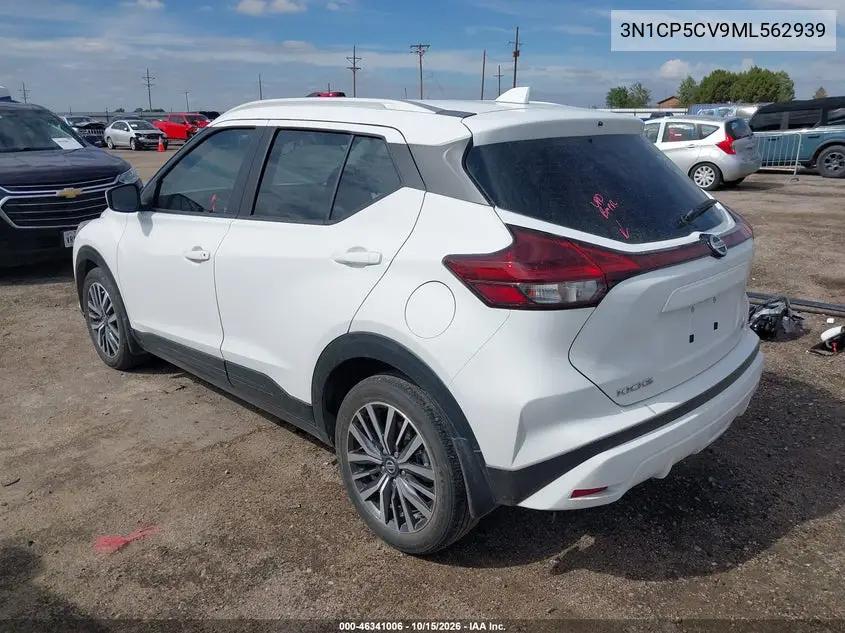 2021 NISSAN KICKS VIN 3N1CP5CV9ML562939 — фото 3