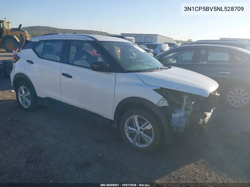 NISSAN KICKS 2022, VIN 3N1CP5BV5NL528709