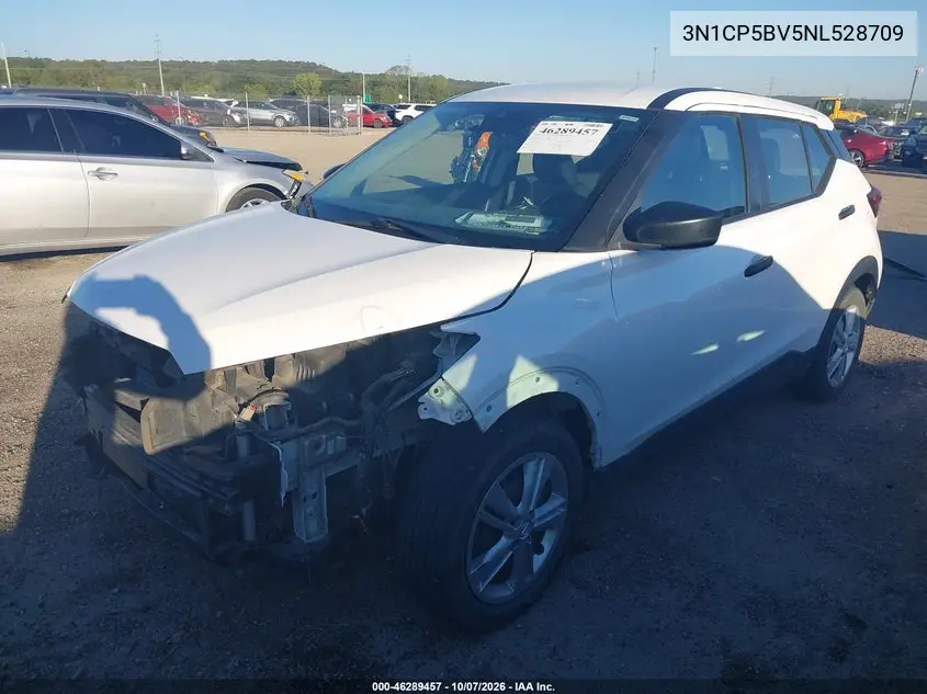 2022 NISSAN KICKS VIN 3N1CP5BV5NL528709 — фото 2