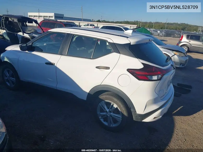 2022 NISSAN KICKS VIN 3N1CP5BV5NL528709 — фото 3