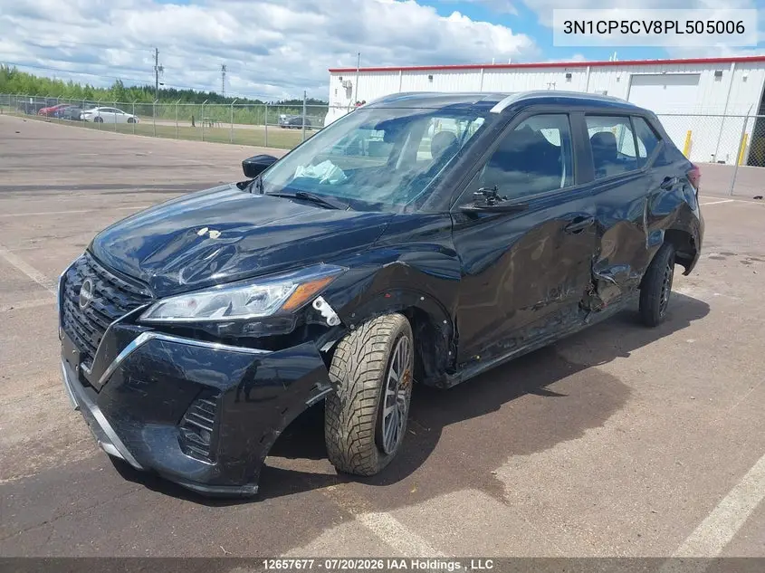 2023 NISSAN KICKS VIN 3N1CP5CV8PL505006 — фото 2