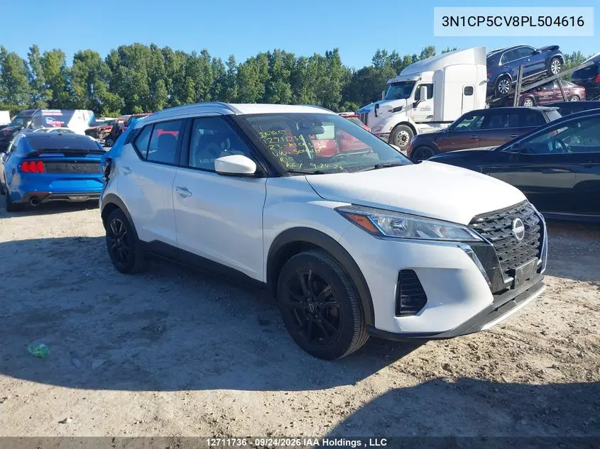 NISSAN KICKS 2023, VIN 3N1CP5CV8PL504616