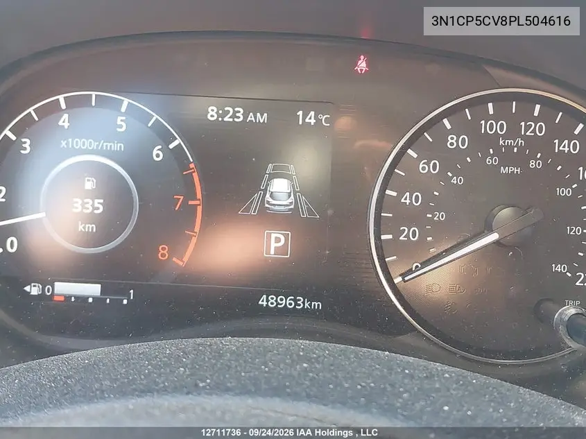 2023 NISSAN KICKS VIN 3N1CP5CV8PL504616 — фото 16