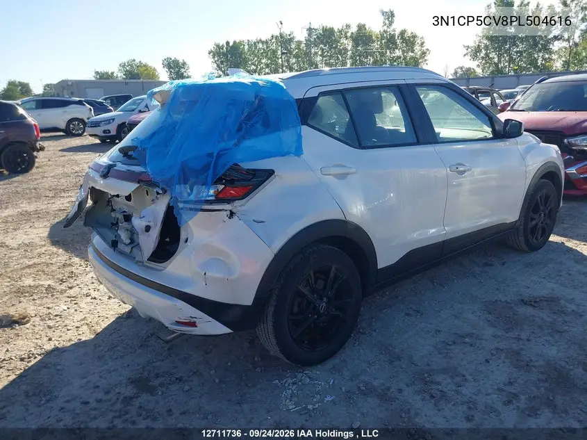 2023 NISSAN KICKS VIN 3N1CP5CV8PL504616 — фото 4
