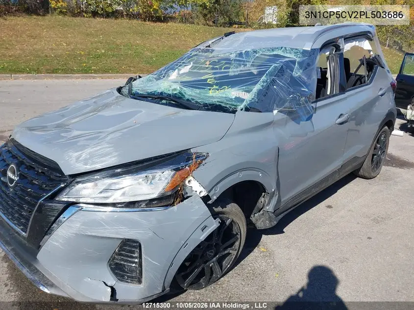 2023 NISSAN KICKS VIN 3N1CP5CV2PL503686 — фото 2