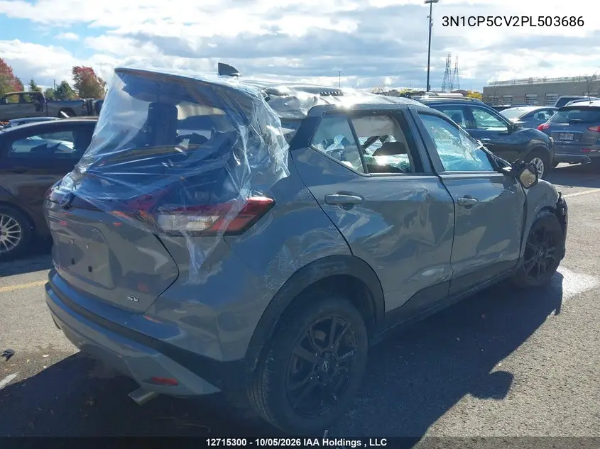 2023 NISSAN KICKS VIN 3N1CP5CV2PL503686 — фото 4