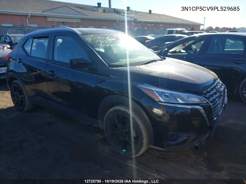 NISSAN KICKS 2023, VIN 3N1CP5CV9PL529685