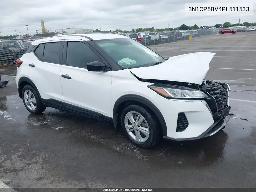 NISSAN KICKS 2023, VIN 3N1CP5BV4PL511533