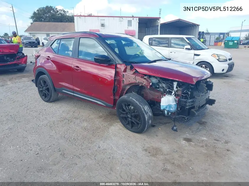 NISSAN KICKS 2023, VIN 3N1CP5DV5PL512266