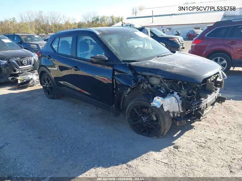 NISSAN KICKS 2023, VIN 3N1CP5CV7PL535758